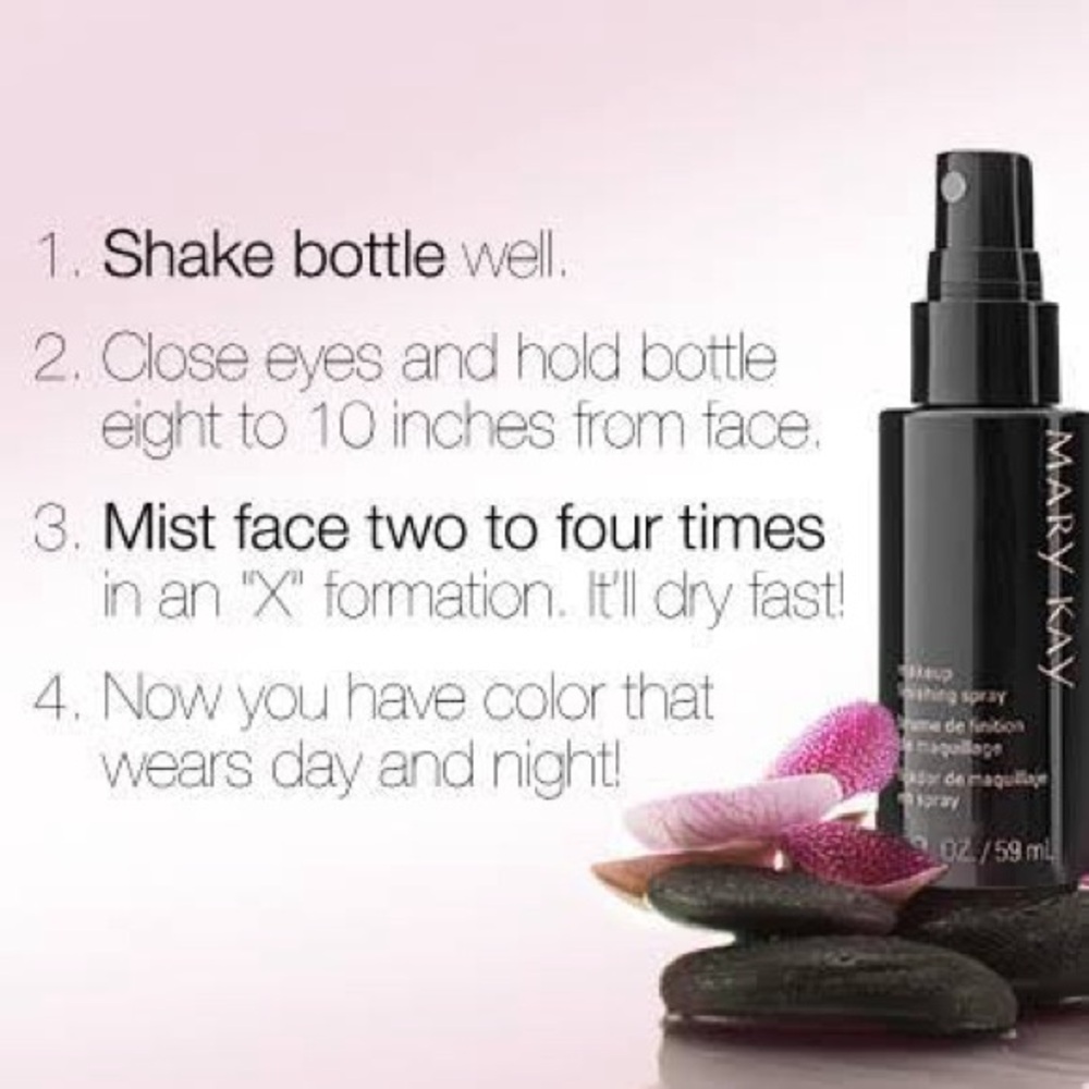 Mary Kay Makeup Finishing Spray - Sleek Black